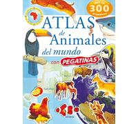 Atlas De Animales Del Mundo (Pegatinas)