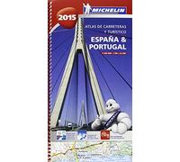 Atlas De Carreteras Y Turístico España & Portugal 25 (Atlas de carreteras Michelin)