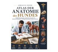 Atlas der Anatomie des Hundes: Mit 500 Prüfungsfragen, ausführlichen Antworten und klinischen Fallbeispielen - Prüfungsvorbereitung für Studium und Praxis