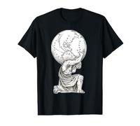 Atlas Dios Griego Titán Mitología Camiseta gráfica económica