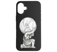 Atlas Dios Griego Titán Mitología Carcasa para iPhone 16 Plus