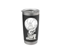 Atlas Dios Griego Titán Mitología Vaso térmico de acero inoxidable de doble pared