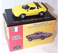 atlas editions colección de coches deportivos clásicos Lancia Stratos Coche amarillo escala 1:43 modelo fundido a presión