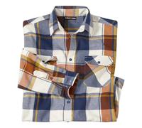 ATLAS FOR MEN - Camisa de Franela a Cuadros - M