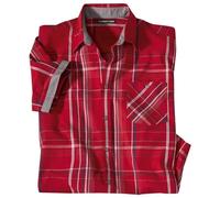 ATLAS FOR MEN - Camisa Hombre Manga Corta Verano - Summer Style - Corte Holgado - Estilo Chic - Disponibles en Tallas Grandes de Lam hasta 5XL