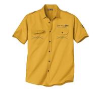 ATLAS FOR MEN - Camisa Hombre Manga Corta Verano - Summer Style - Corte Holgado - Estilo Chic - Disponibles en Tallas Grandes de Lam hasta 5XL