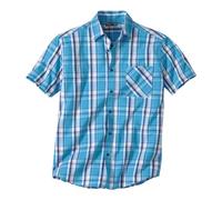 ATLAS FOR MEN - Camisa Hombre Manga Corta Verano - Summer Style - Corte Holgado - Estilo Chic - Disponibles en Tallas Grandes de Lam hasta 5XL
