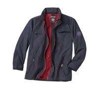 ATLAS FOR MEN - Chaqueta Hombre Invierno Impermeable - Parka Cortavientos con Capucha, Microfibra Ligera - Ajustable y Repelente al Agua - Disponibles en Tallas Grandes de Lam hasta la 5XL
