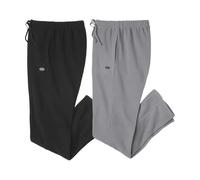 ATLAS FOR MEN - Juego de 2 Pantalones de Micropolar - Disponible en Tallas Grandes