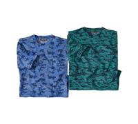 ATLAS FOR MEN - Lote de 2 Camisetas - XXL