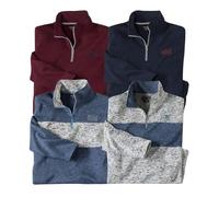 ATLAS FOR MEN - Lote de 4 Sudaderas Atlas® - L