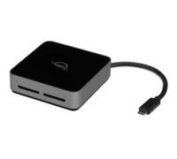 OWC Lector de tarjetas SD Atlas – USB-C, doble ranura SDXC UHS-II (OWCTCDSDRDR)