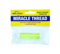 Atlas Mike's Miracle - Hilo de pesca, 100 pies, amarillo flúor (UV)