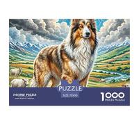 Atlas Pastor Puzzle 1000 Piezas para Entretenimiento Creativo Clásicos Regalos Obra De Arte Rompecabezas Desafiante Noches De Juegos para Adultos Y Niños 70x50cm/1000pcs