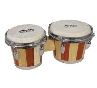 Atlas Sintonizable Bongos. Dos Tonos Bongo Tambores, 18cm & 15cm Cabezales De