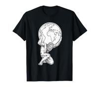 Atlas sosteniendo la Tierra Camiseta