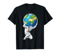 Atlas sosteniendo la Tierra Camiseta