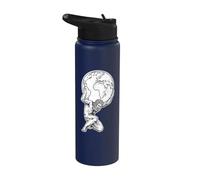 Atlas sosteniendo la Tierra Stainless Steel Insulated Water Bottle