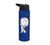 Atlas sosteniendo la Tierra Stainless Steel Insulated Water Bottle