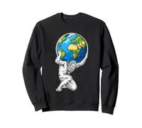 Atlas sosteniendo la Tierra Sudadera