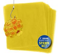 ATLAS Spawn NET 3 x 3 pulgadas, ideal para sacos de cebo, huevos de salmón, hígado, cebo suave y cortado, malla acuática versátil para entusiastas de la pesca, calidad premium para aventuras de pesca