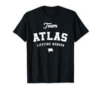 Atlas Team Atlas Lifetime Member Funny Name Atlas Camiseta