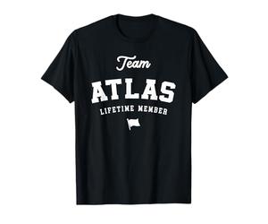 Atlas Team Atlas Lifetime Member Funny Name Atlas Camiseta