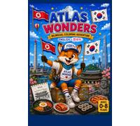 Atlas Wonders KOREA: Bilingual Coloring book