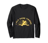 Atletas De Atletismo I Fly Over Things Athletic Manga Larga