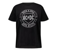 Atlético de Madrid 1903 - Camiseta Negra Hombre AC/DC Rock & Roll