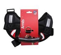 ATLETICO DE MADRID - Arnes Perro, Acolchado, Transpirable, Ajustable, Arnés Reflectante, para Perro Grande, Talla L, 3 Tallas Disponibles, Color blaugrana, Producto Oficial (CyP Brands)