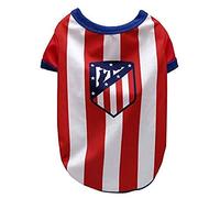 ATLETICO DE MADRID - Camiseta para Perro o Gato, 7 Tallas Disponibles, Equipación del Equipo, Talla XS, Calidad Alta, Producto Oficial (CyP Brands)