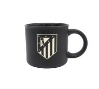 CyP Brands – Taza cerámica Atlético de Madrid – Negra, Producto oficial