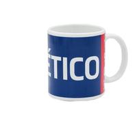 Atlético de Madrid - Taza Desayuno de Cerámica en Caja, Producto Oficial, Capacidad 300 ml, Color Rojo y Azul (CyP Brands)