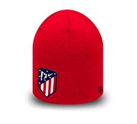 Atletico Madrid FC Atletico Madrid Logo Skull Knitted Beanie Gorro, Adultos Unisex, Red (Rojo), Talla Única