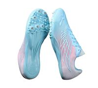 Atletismo Picos Zapatos para Pista y Campo,8 Clavos,Zapatillas Deportivas para Correr Usar Deporte Corriendo Respirable Deportes Zapatos Botas de Spike Profesionales Niños Adulto Training,35-45 EU