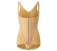 ATLION Corsé Entrenamiento Cintura Mujer Control Barriga Entrenamiento Moldeador Cuerpo Corsé Chaleco Faja 15 Huesos Faja Alta Elasticidad CinturóN Control Barriga Con Cremallera(White,S)