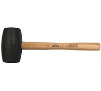 ATM Anthony Thomas Mellilo Maza de goma A402 – Mango madera Ø65 mm, Cabeza 116 mm, Largo 350 mm