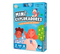 ATM Gaming Mini Exploradres - Juego Educativo para Niños de 3 a 6 años - Aprendizaje, Creatividad e Imaginación - Diversión sin Pantallas - Aprende inglés - Regalo Original para Niños