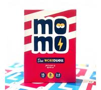 ATM Gaming - Momo - El duelo de palabras - De los creadores de QuickStop - Juego de mesa para adultos, familiares y amigos - Divertido juego de cartas a partir de 8 años - 2-8 jugadores - Idea de