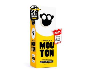 ATM Gaming Mouton Mouton - Juego de Mesa Familia y Amigos - Completa Las mismas respuestas Que Tus compañeros de Equipo! - Juego de Ambiente Divertido y Rápido - De 3 a 9 Jugadores - Desde 12 Años