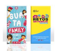 ATM Gaming Pack Juegos de Mesa Familiares - Diversión para Niños y Adultos - Juegos sin Pantallas para Conectar en Familia - Guatafamily + Retos en Familia