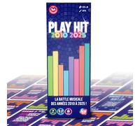 ATM Gaming Play Hit - Juego de mesa musical - Quiz años 2010 a 2025 - Juego de ambiente desde 12 años - 2 a 10 jugadores - Fiestas, familia, adultos, regalo original