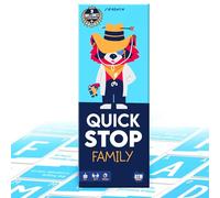 ATM Gaming Quickstop Family - El Juego de Mesa Más Divertido para Toda la Familia | Rápido, Competitivo Noches en Casa - Regalo Original