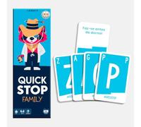 ATM Gaming Quickstop Family - Jogo de Cartas para Toda a Família - Rápido e Divertido para Crianças e Adultos - Diversão em Família sem Ecrãs - Presente Original para Pais e Filhos