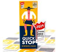 ATM Gaming QUICKSTOP - Gioco di Società per Famiglia Ed Amici - Gioco di Carte - Perfetto per Creare Atmosfera - AA 2 a 7 Giocatori - Italiano