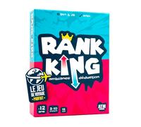 ATM Gaming Rank King - Juego de mesa para familiares y amigos - Juego de ambiente sencillo y divertido - 3 a 10 jugadores - a partir de 14 años - Humor & Deducción