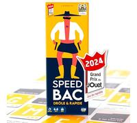 ATM Gaming Speedbac - Juego de Mesa rápido y delirante - 2 a 7 Jugadores - Familia y Amigos - Fabricado en Francia