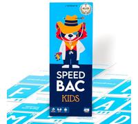 ATM Gaming Speedbac Kids - Juego de mesa para niños, perfecto para poner el ambiente en familia, de 2 a 7 jugadores, Gran Premio del Juguete de 2024, de 7 años