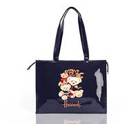 ATMACA Mochila Princess Crown Impresión Reutilizable Molso De Compras Para Mujeres Bolsos De Playa Eco Friendly Bols-42 Grande